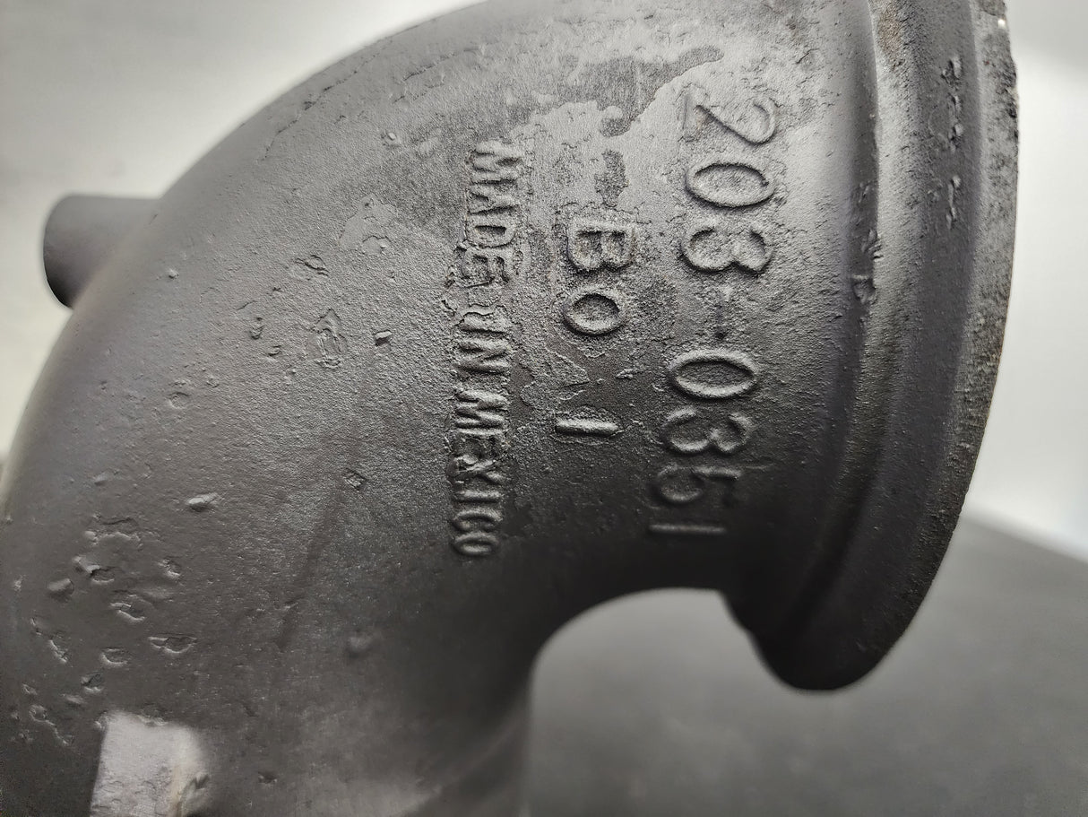 Caterpillar C11 2030351 B0 1 Air Transfer Intake Elbow Tube