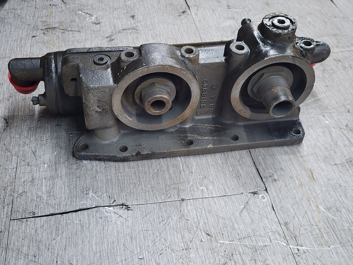 Cummins L10 Oil Filter Housing 3818909 For Sale