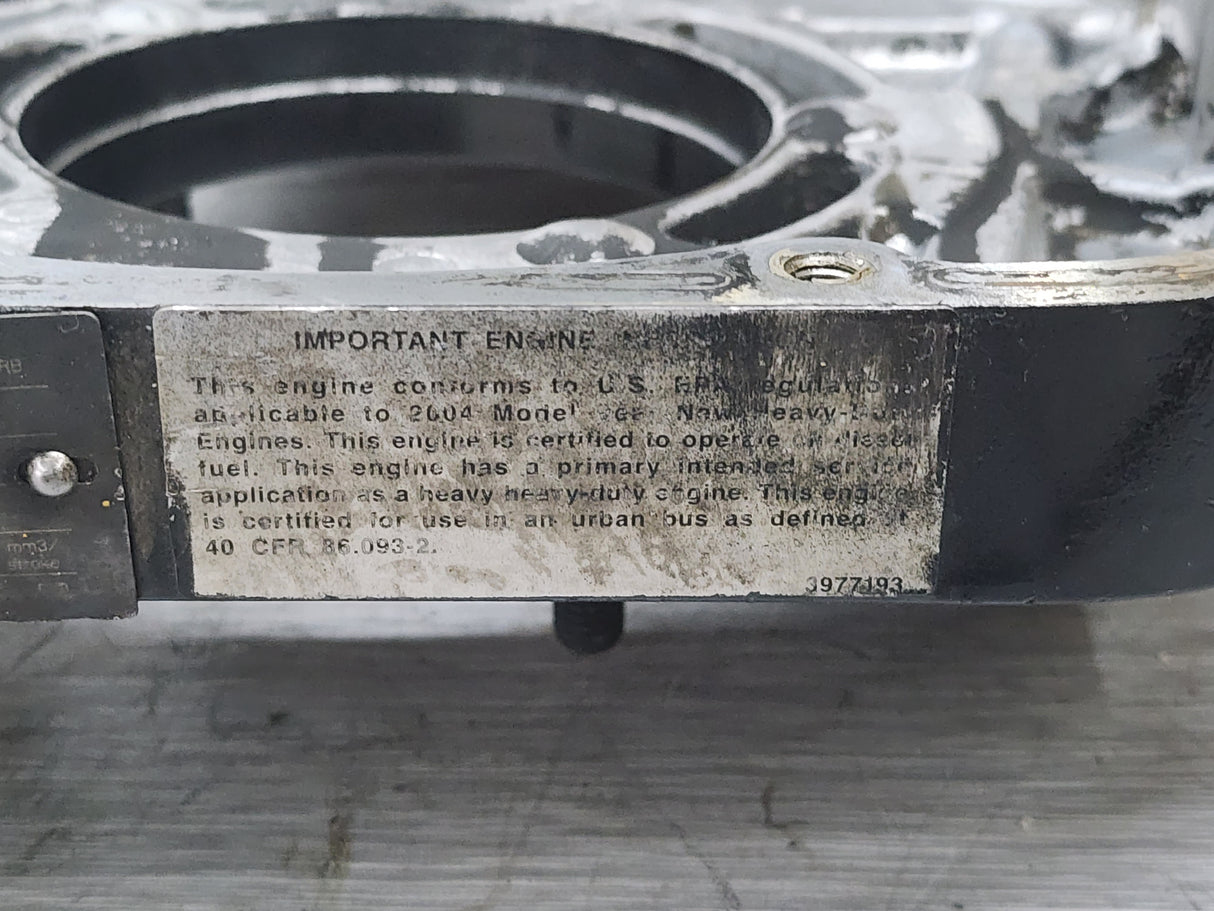 Cummins 8.3L Timing Gear Cover Housing