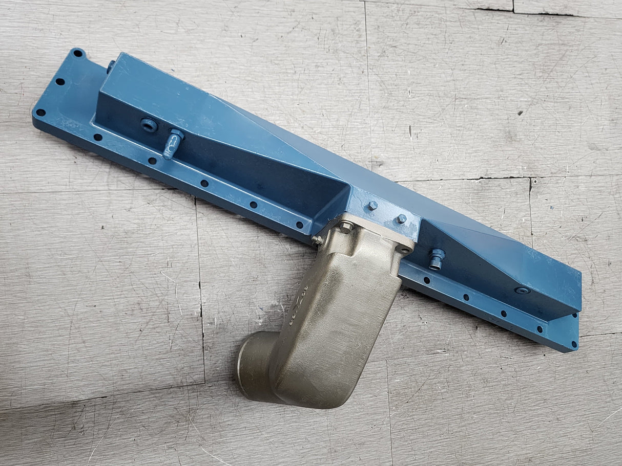 Cummins M11 Diesel Engine Intake Manifold With Air Intake Elbow Tube included For Sale