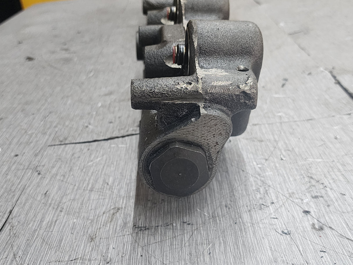 International DT466E EGR Diesel Engine Fuel & Oil Manifold Rail Part# 1841968C4