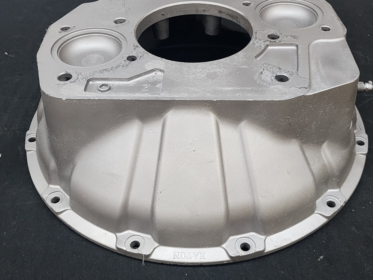 WABCO EATON Aluminum Transmission Bell Housing Part # 4306008 A-7802 With Salve Cylinder 20857