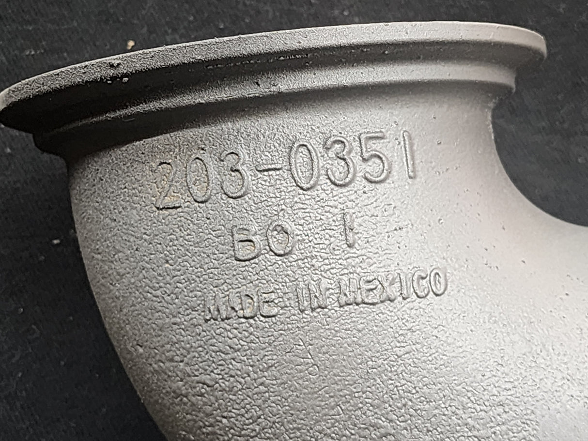 Caterpillar C11 2030351 B0 1 Air Transfer Intake Elbow Tube