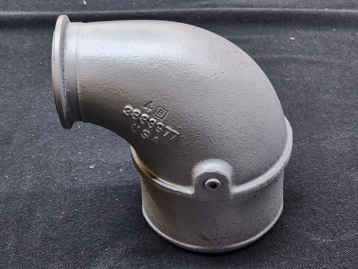 2008 CUMMINS ISM DIESEL ENGINE 3883977 Air Transfer Elbow Tube For Sale