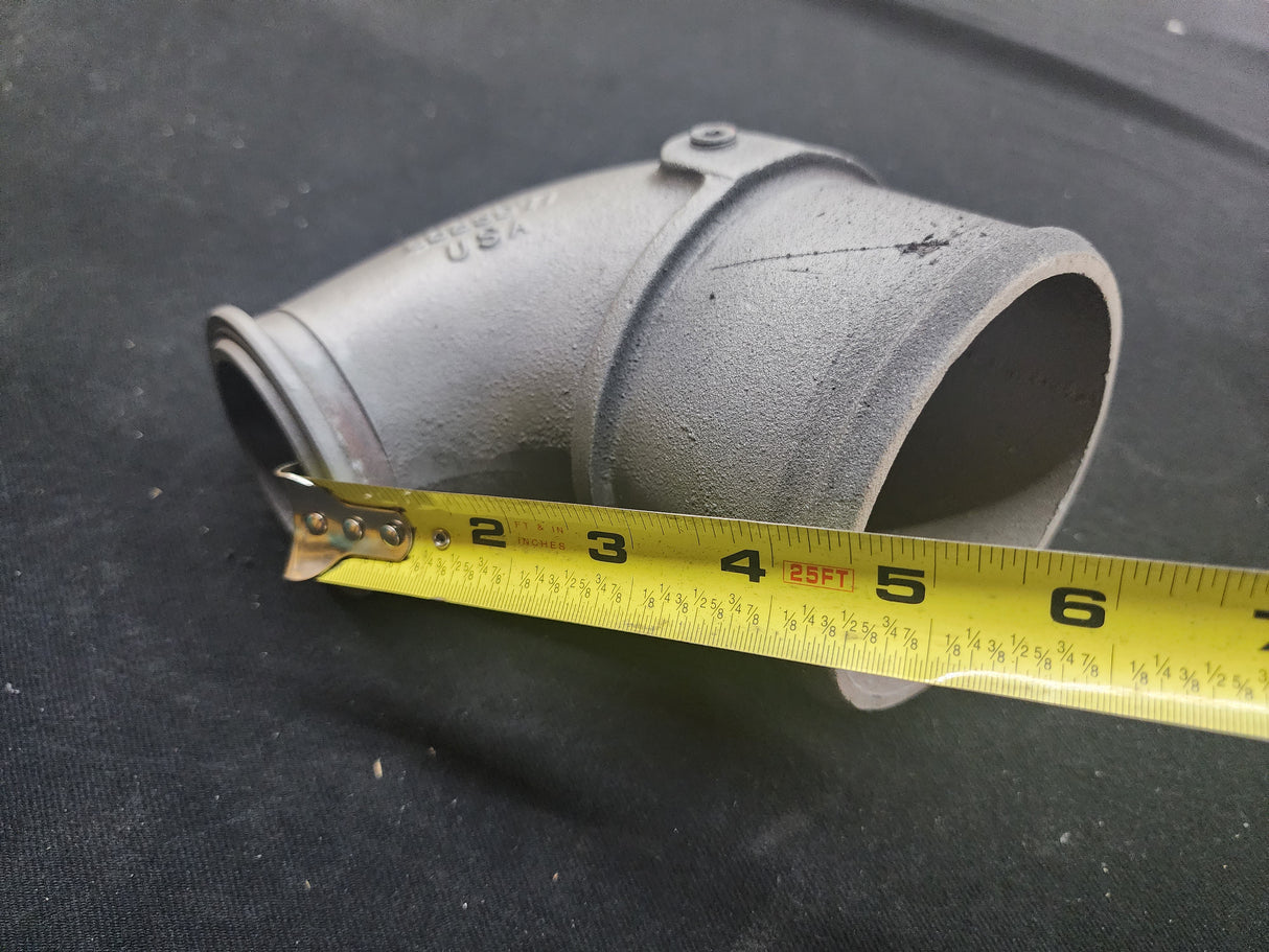 2008 CUMMINS ISM DIESEL ENGINE 3883977 Air Transfer Elbow Tube For Sale