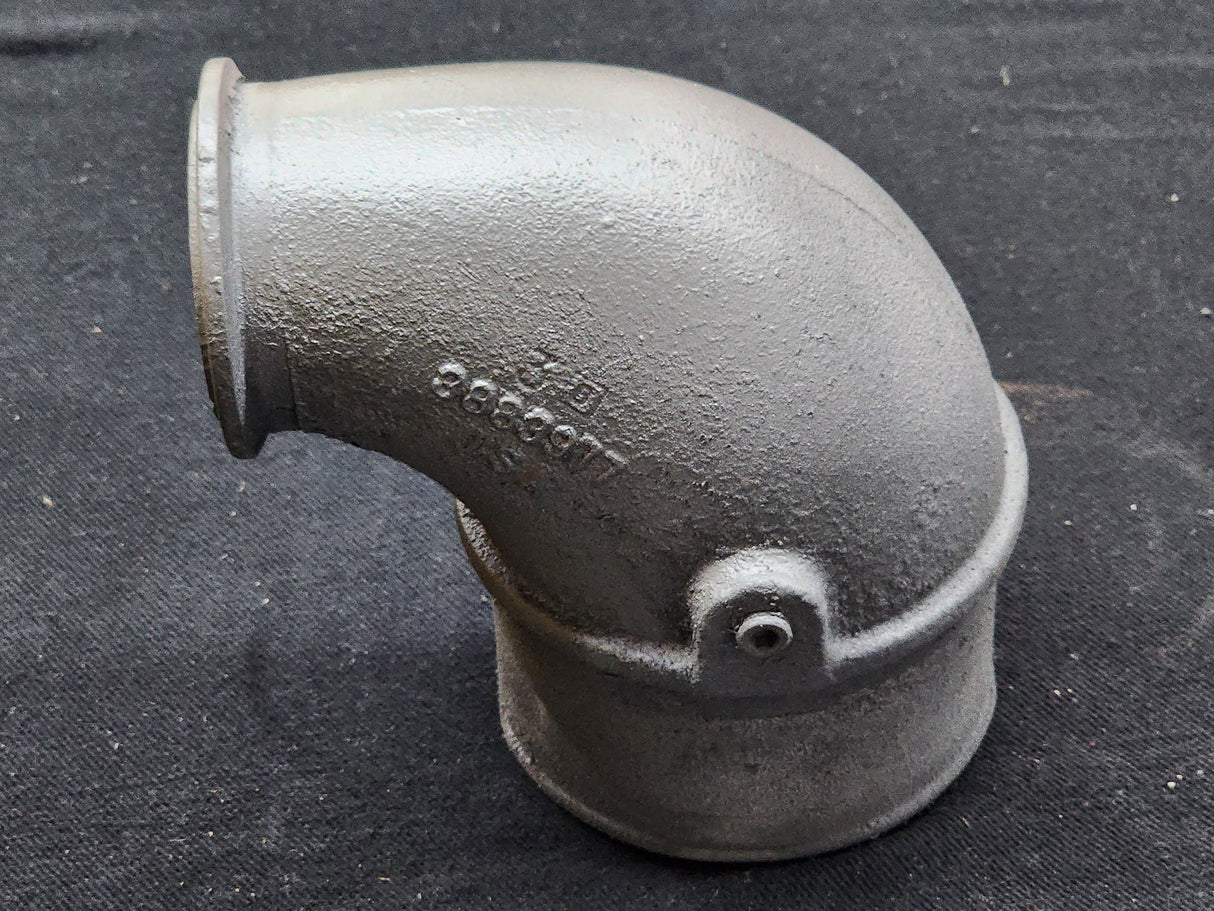 2008 CUMMINS ISM DIESEL ENGINE 3883977 Air Transfer Elbow Tube For Sale