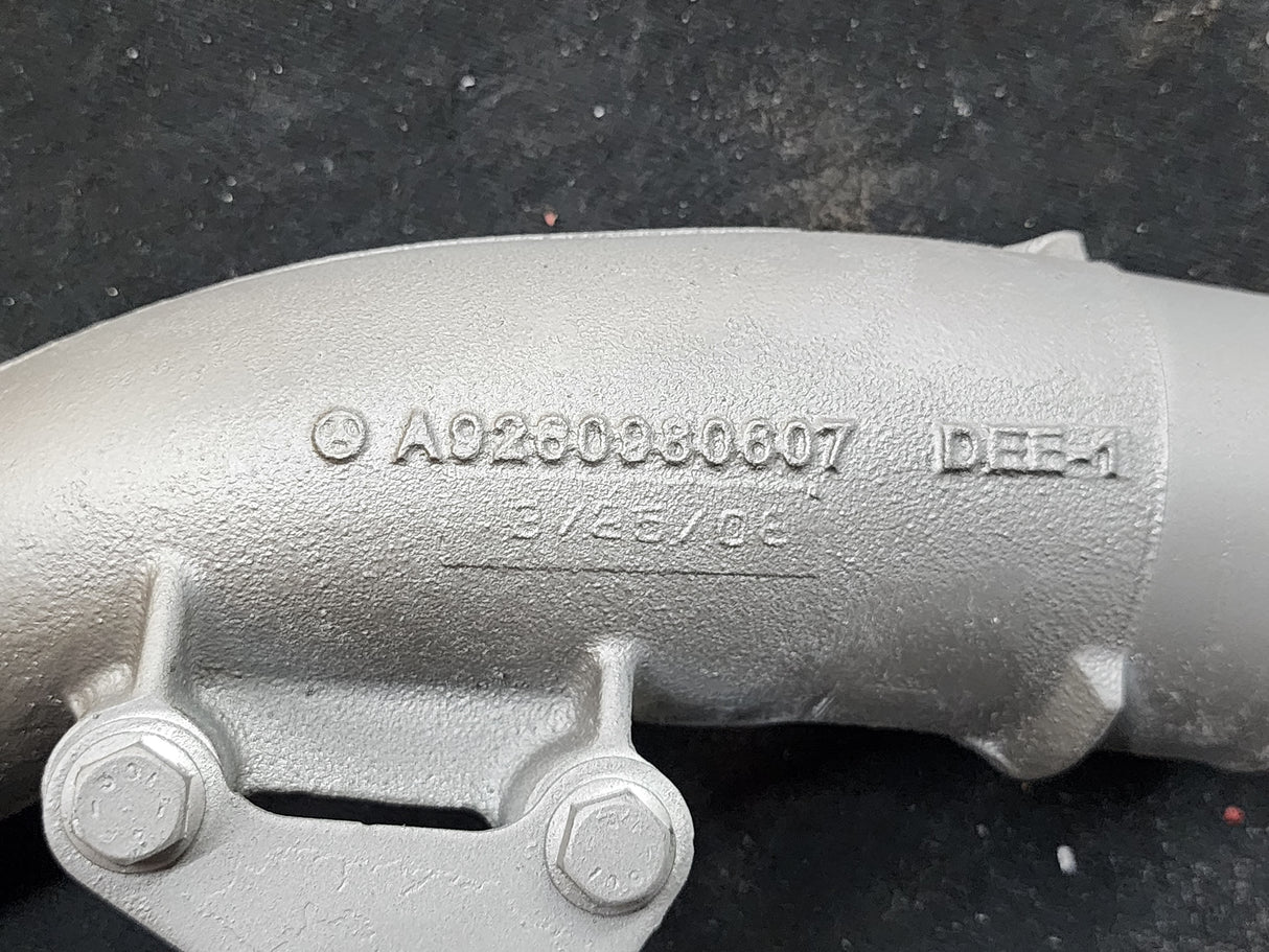 Mercedes OM926LA Diesel Engine Turbo Air Intake Transfer Elbow DEE-1 For Sale