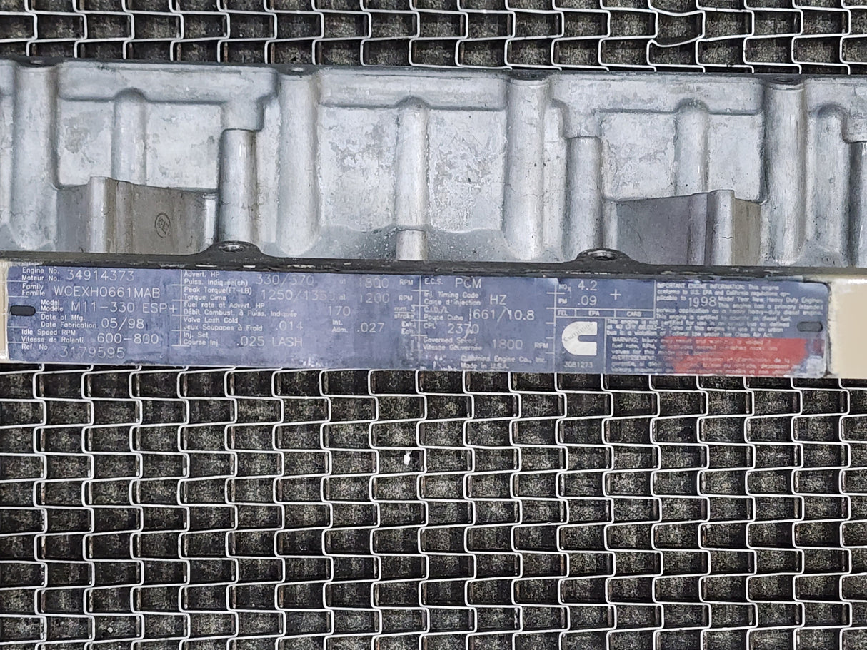 1998 Cummins M11-330 Valve Cover Spacer 3081273 For Sale