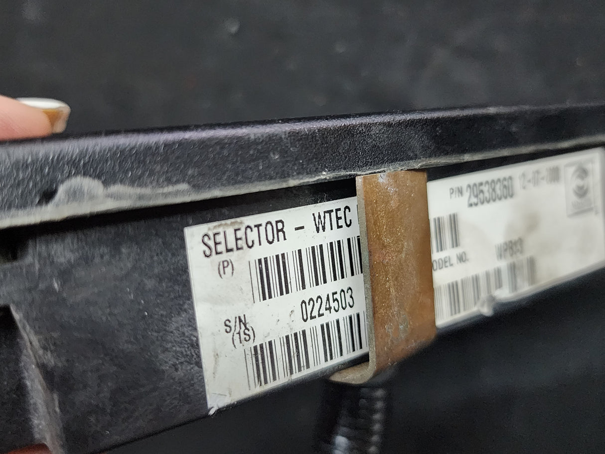 Allison 29538360 Transmission Push Button Electronic Shift Pad For Sale