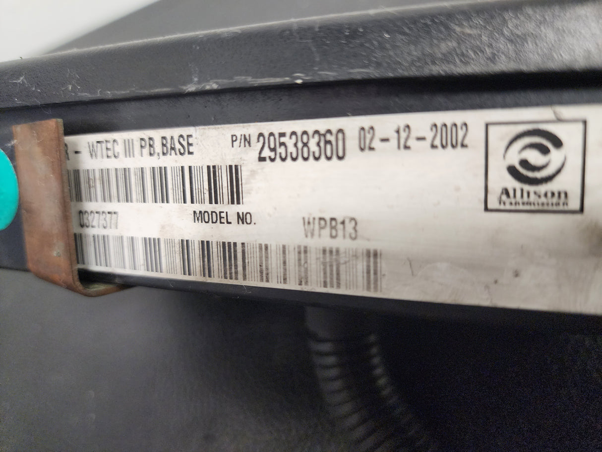 Allison 29538360 Transmission Push Button Electronic Shift Pad For Sale