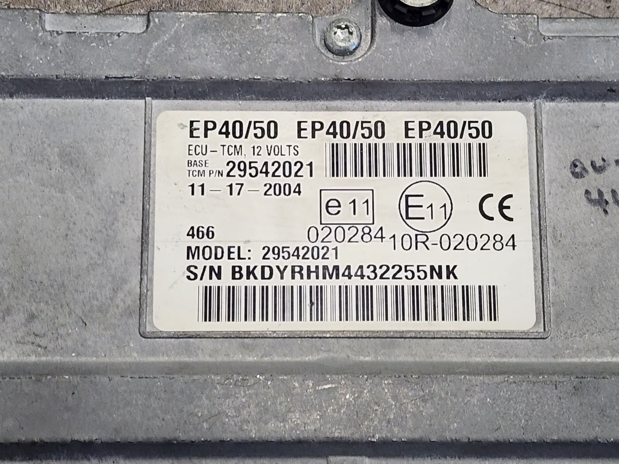 2004 Allison EP40/50 ECU-TCM For Sale Part # 29542021