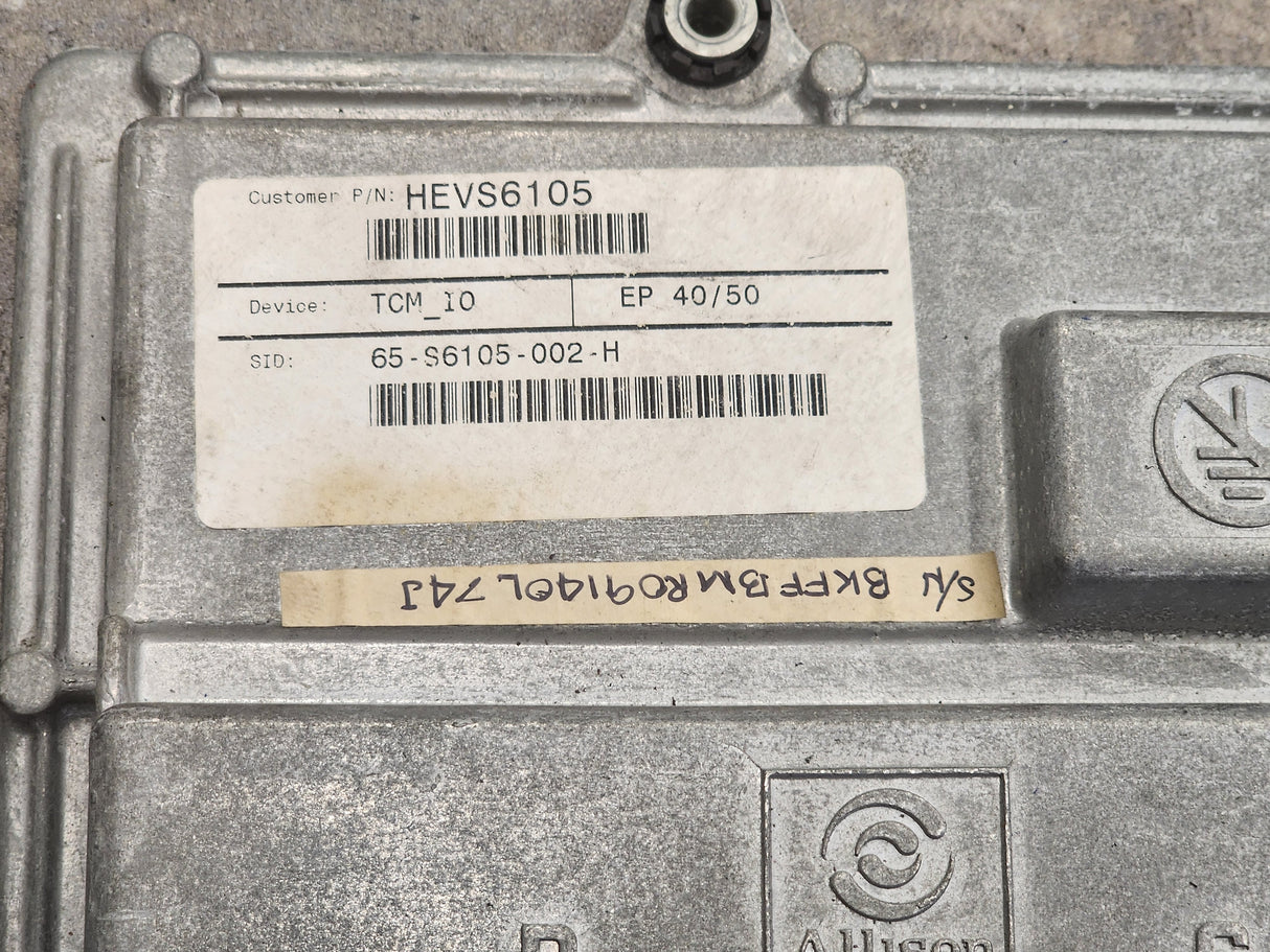 2009 Allison EP40/50 ECU-TCM For Sale Part # 29545503