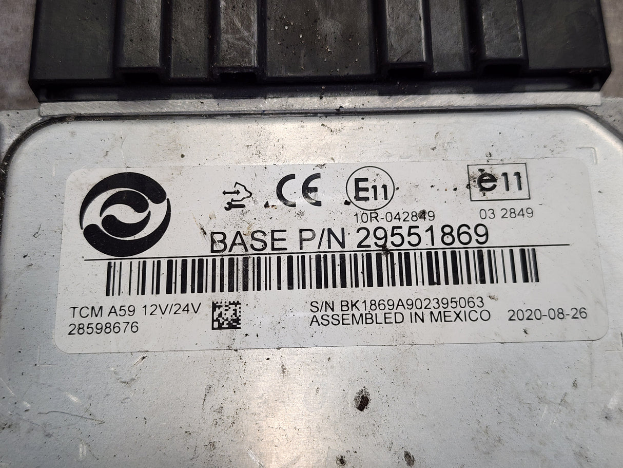 Allison TCM part # 29551869, 10R-042849, E11, 032849, TCM A59