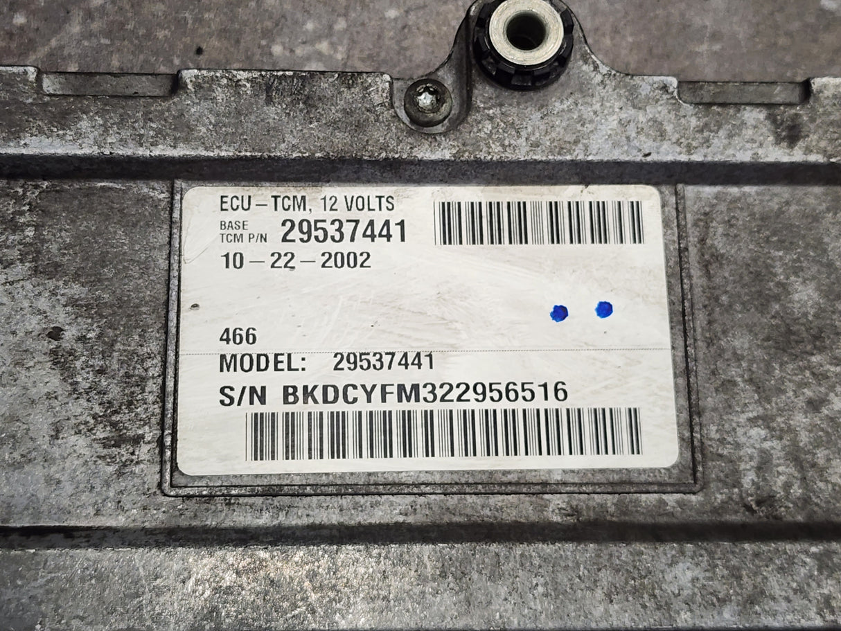 2002 Allison 2000-2400 ECU-TCM For Sale, Part # 29537441