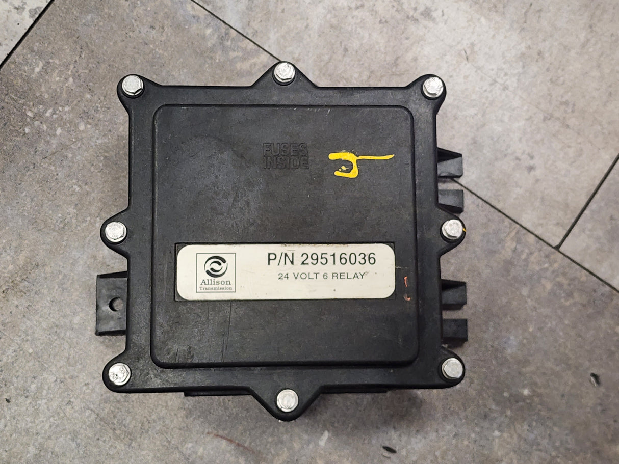 Allison Part# 29516036, 12 Volt 6 Relay, 2 Plugs