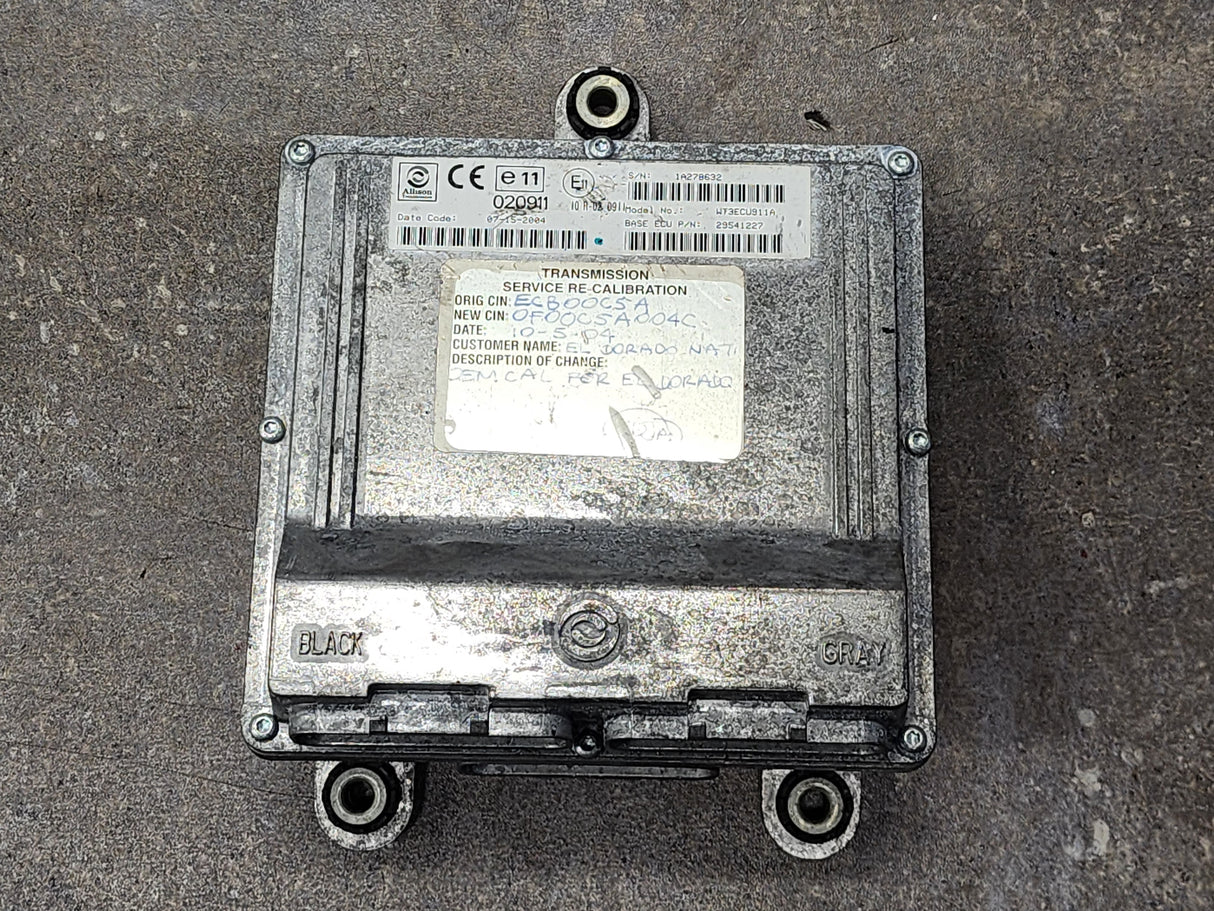 2004 Allison TCM Part # 29541227 For Sale, e11, 020911, 10R-020911