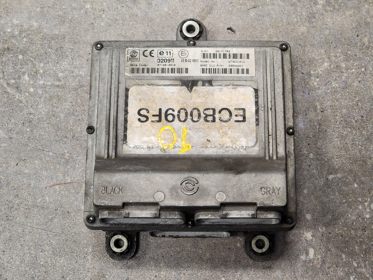 2016 Allison TCM Part # 29543300 For Sale, e11, 020911, 10R-020911