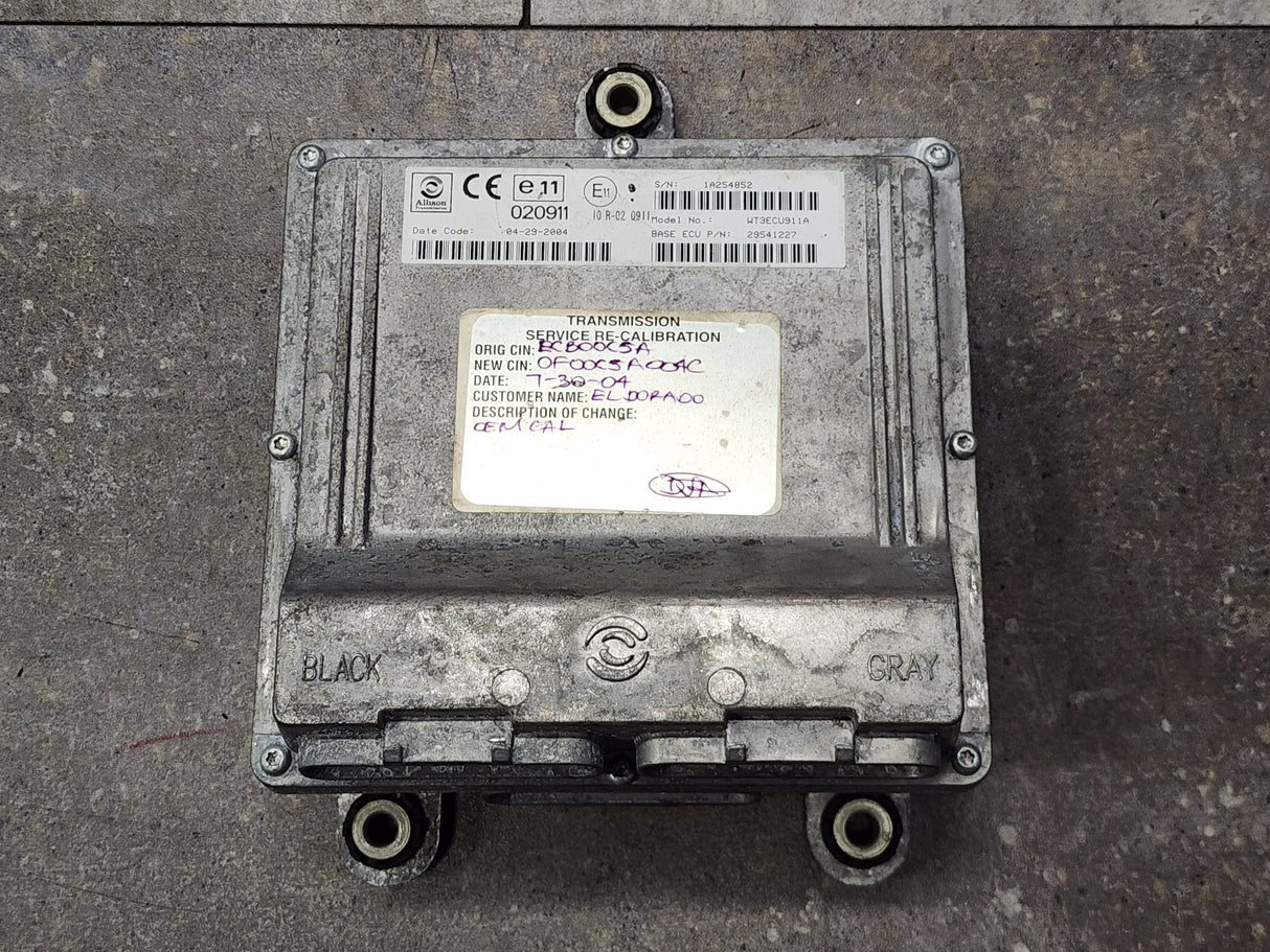 2004 Allison TCM Part # 29541227 For Sale, e11, 020911, 10R-020911