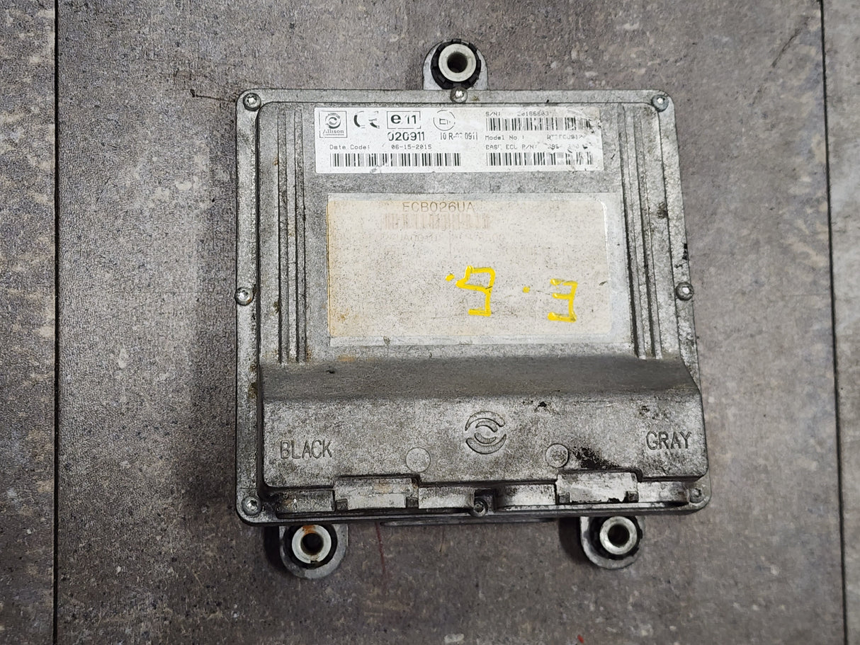 2015 Allison B500 TCM Part # 29543300 For Sale, e11, 020911, 10R-020911