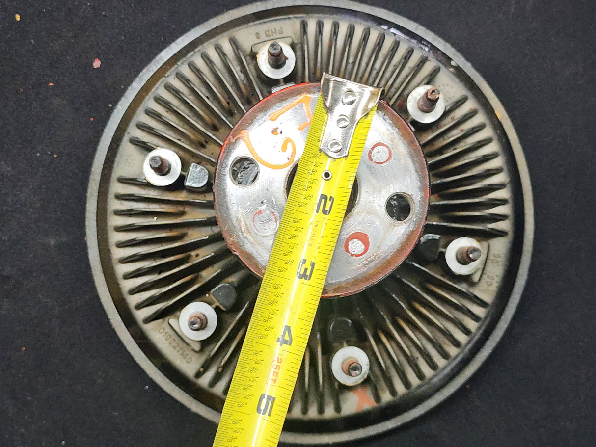 GOOD USED/TESTED) BorgWarner Cummins 6.7 Viscous Fan Clutch For Sale
