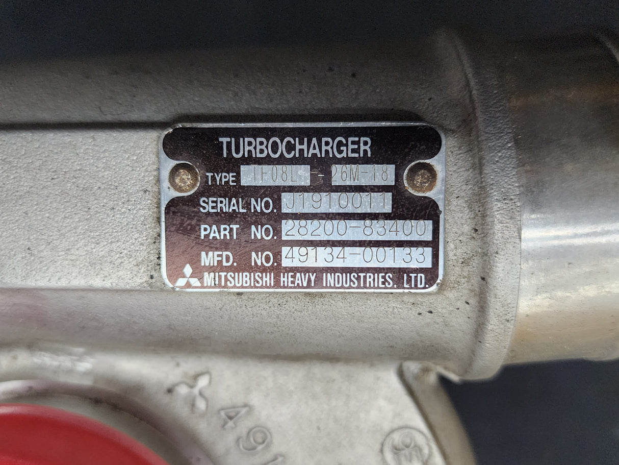 Mitsubishi Turbocharger TF08L26M18 For Sale, Part # 2820083400