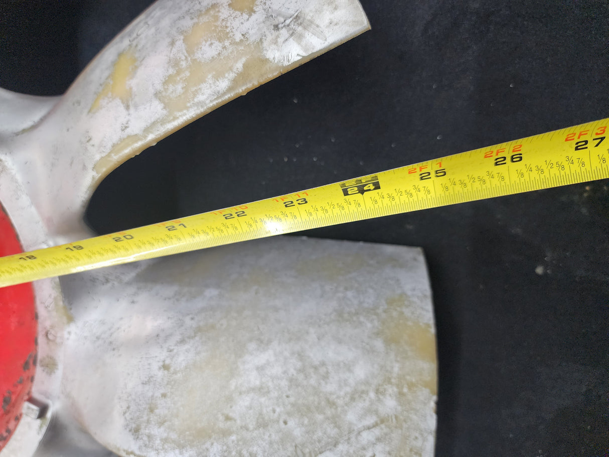 Borg Warner 25” Fan Blade MD9 For Sale, 25 Inches, 9 Blade, Part # 147 D115