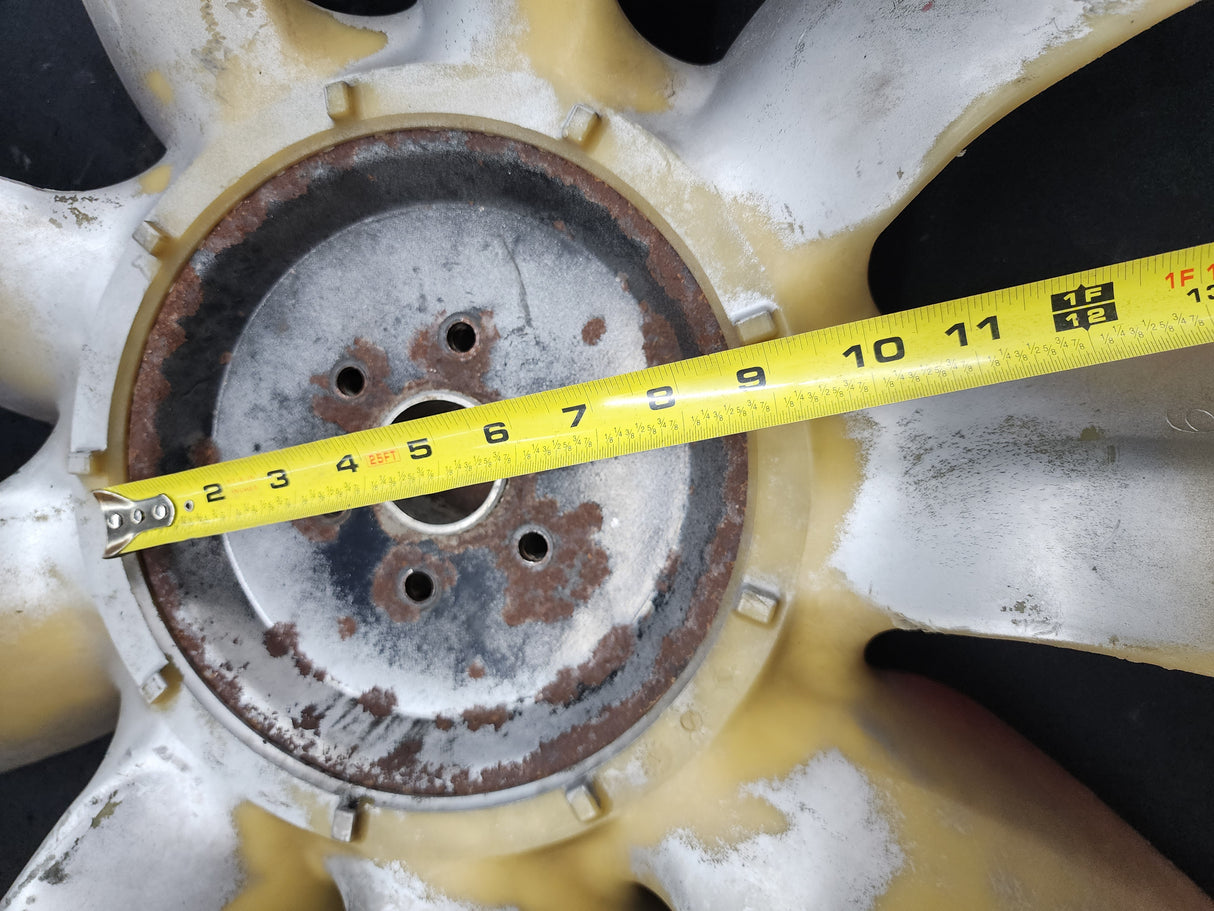 Borg Warner 25” Fan Blade MD9 For Sale, 25 Inches, 9 Blade, Part # 147 D115