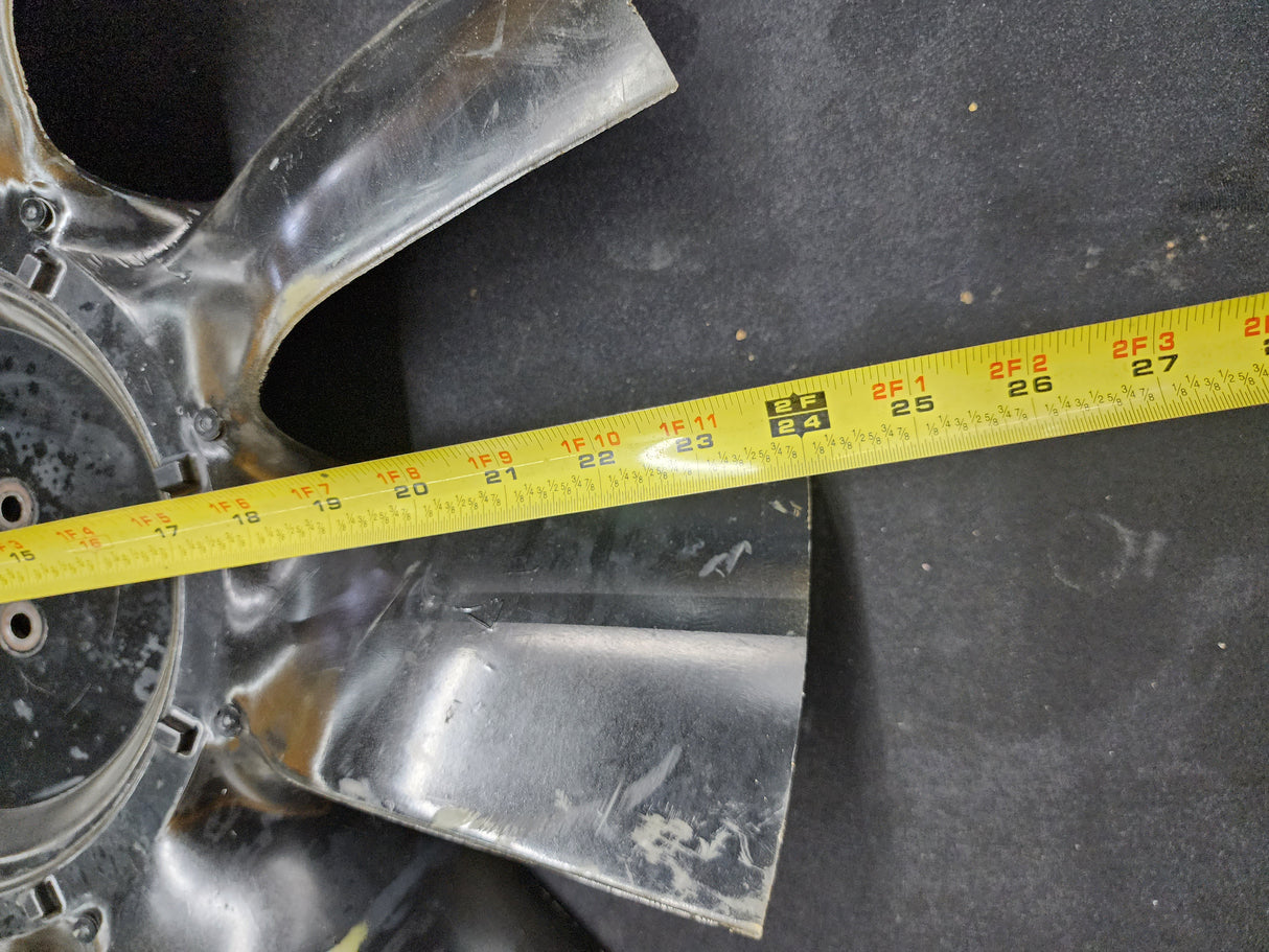 Borg Warner Caterpillar C7 Fan Blade For Sale, 24 inches, 9 Blade, Part# 783-21 B 24