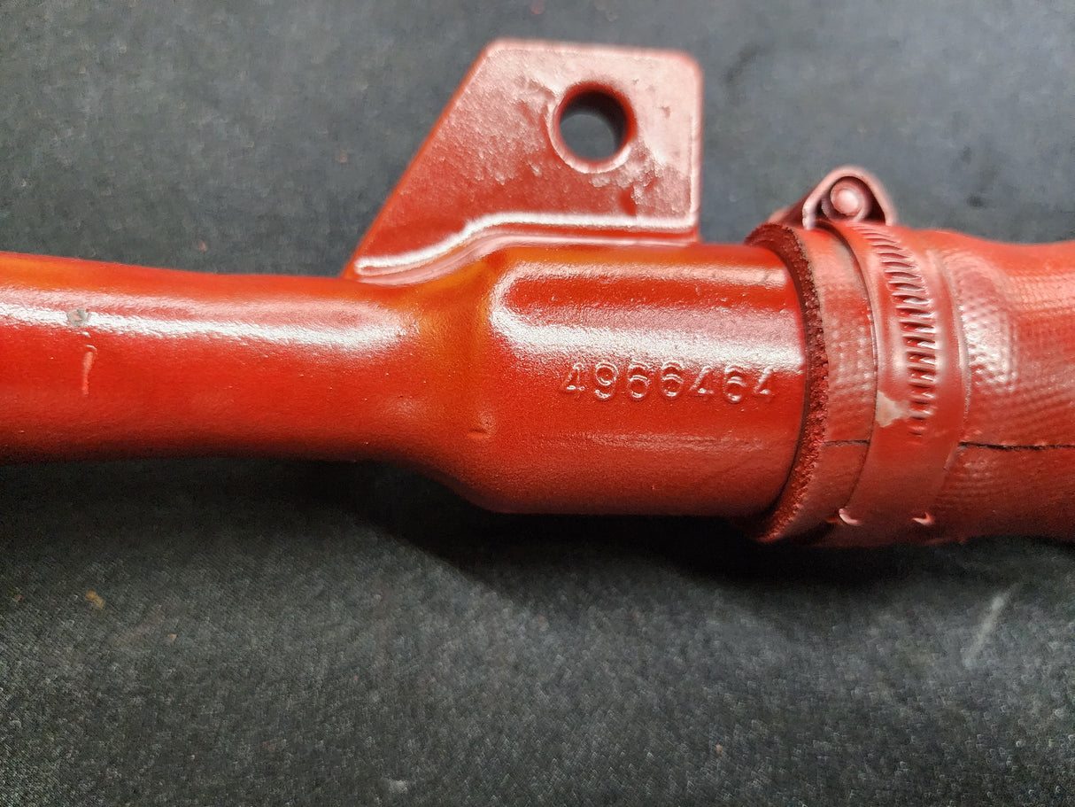 Cummins ISM330 Engine EGR Valve, EGR Venturi, Exhaust Transfer Tube & Exhaust Collector Connection Support For Sale