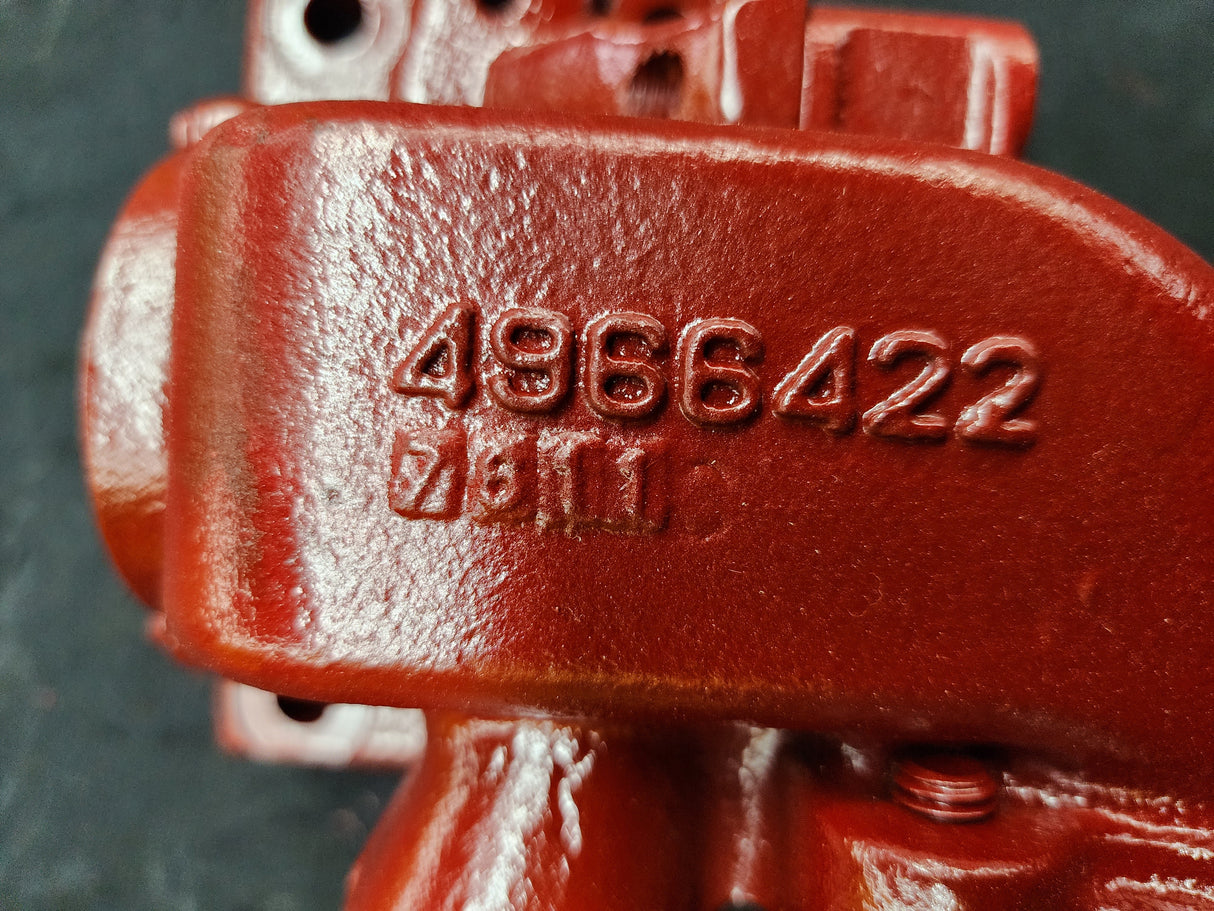 Cummins ISM330 Engine EGR Valve, EGR Venturi, Exhaust Transfer Tube & Exhaust Collector Connection Support For Sale