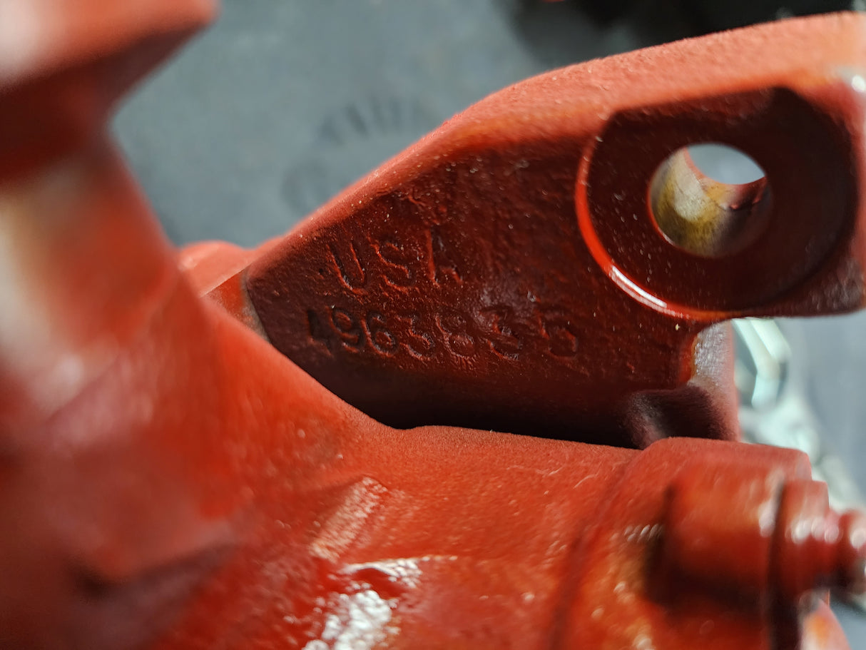 Cummins ISM330 Engine EGR Valve, EGR Venturi, Exhaust Transfer Tube & Exhaust Collector Connection Support For Sale