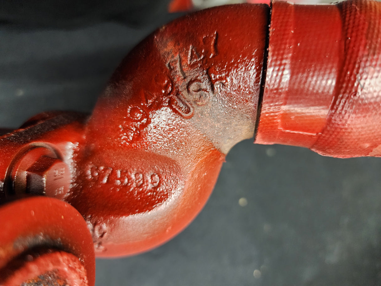 Cummins ISM330 Engine EGR Valve, EGR Venturi, Exhaust Transfer Tube & Exhaust Collector Connection Support For Sale