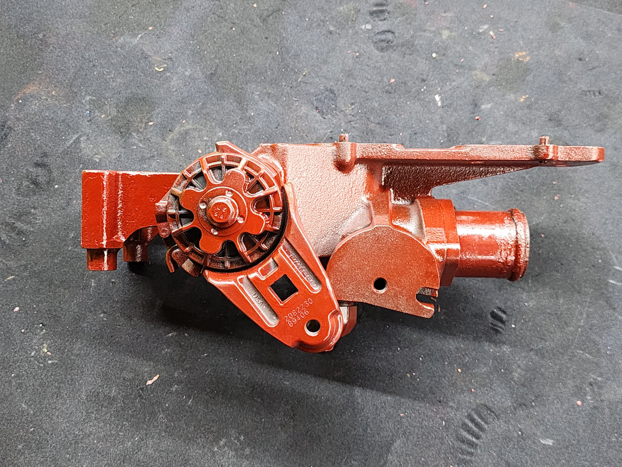 Cummins ISB 6.7L Water Outlet/Alternator Bracket, Water Inlet Connection, & Belt Tensioner For Sale