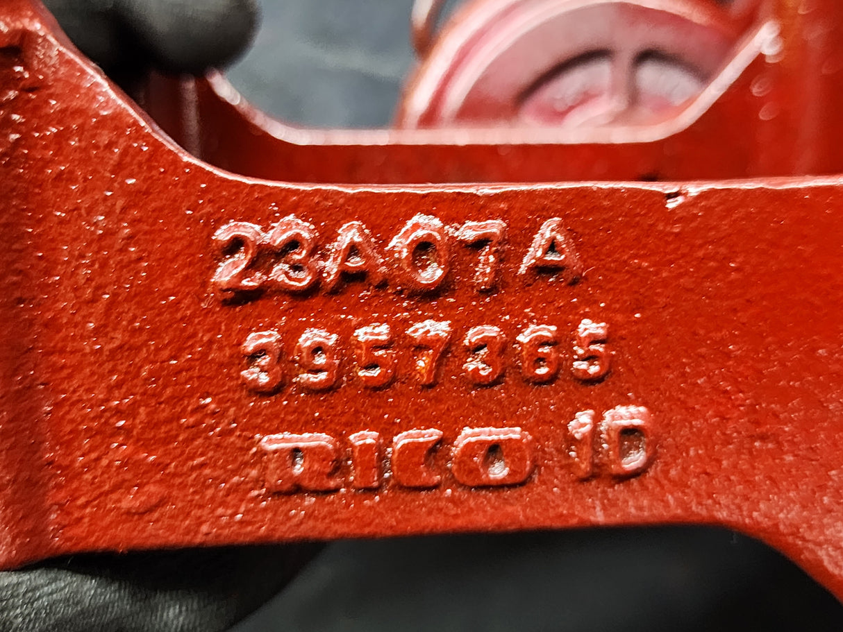 Cummins ISB 6.7L Water Outlet/Alternator Bracket, Water Inlet Connection, & Belt Tensioner For Sale