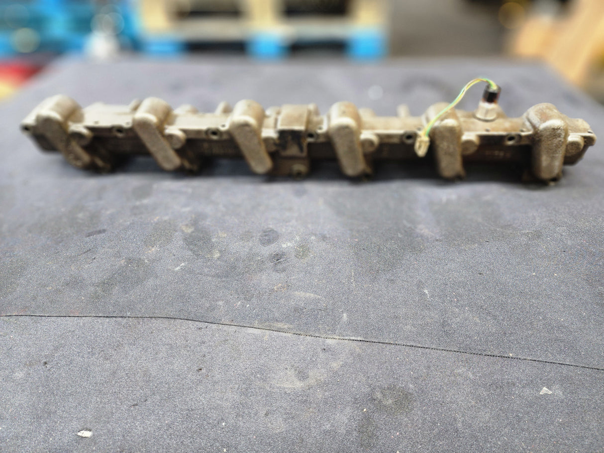 International DT466E EGR Diesel Engine Fuel and Oil Manifold Rail Part# 1841968C4 For Sale