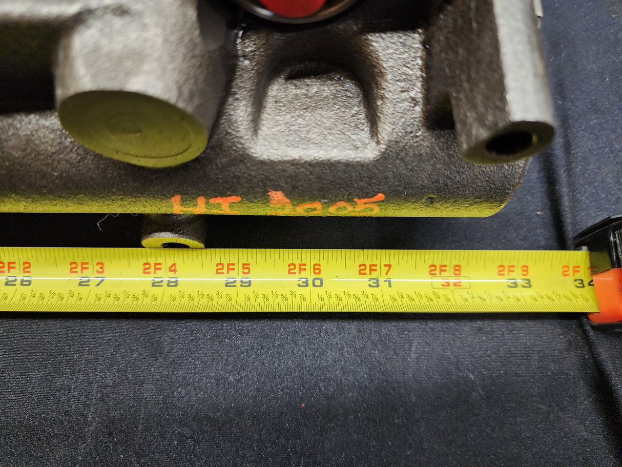 International DT466E EGR Diesel Engine Fuel and Oil Manifold Rail Part# 1841968C4 For Sale