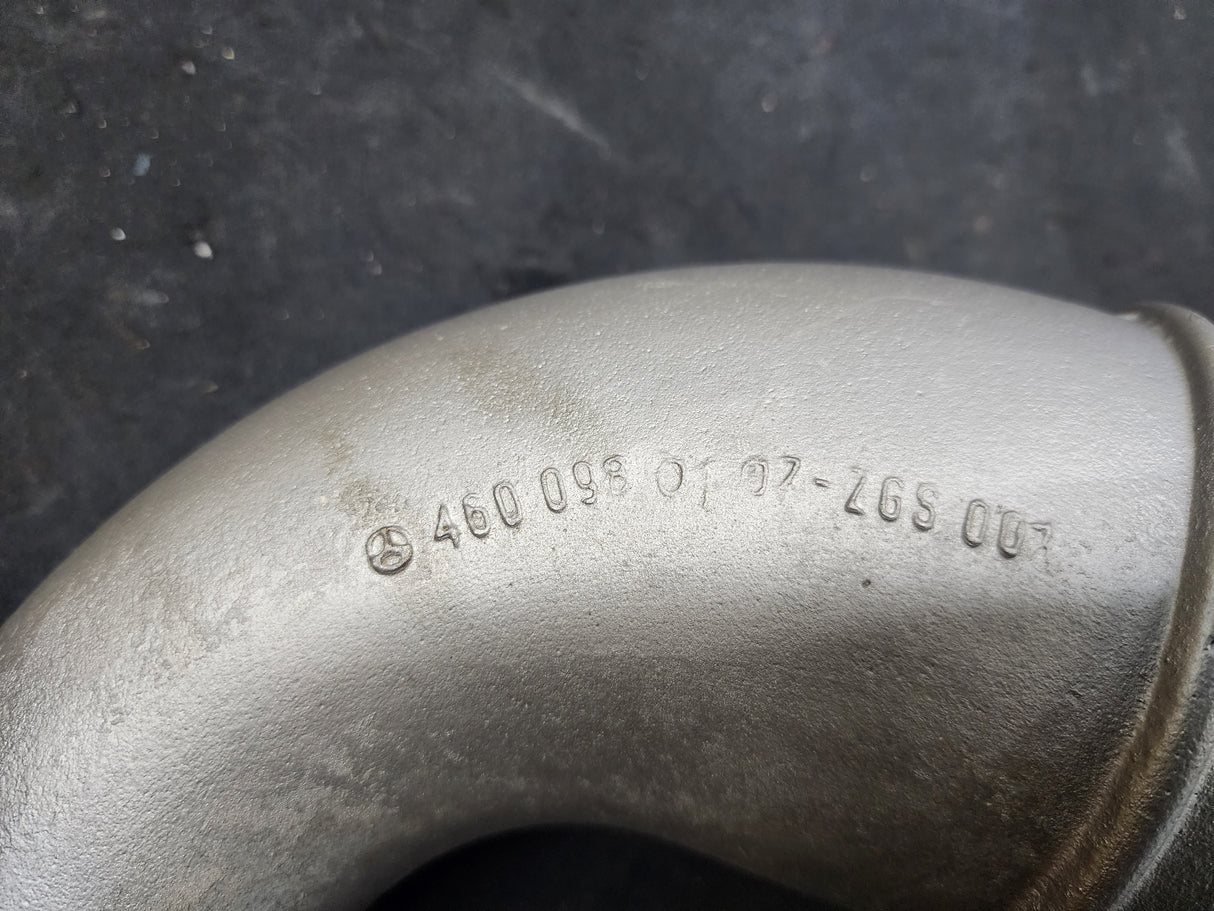 Mercedes OM460 4600980107 ZGS 001 Air Transfer Elbow Tube For Sale