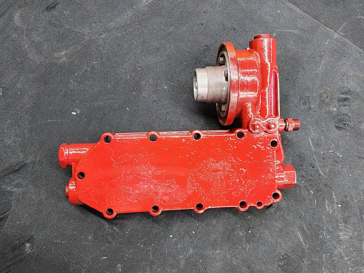 Cummins ISL 8.3L Diesel Engine Oil Filter Base Cooling Cover 3974324 For Sale