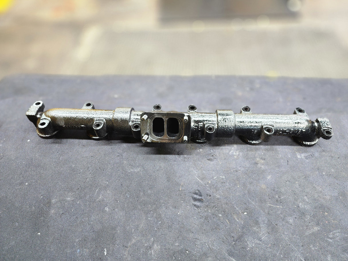 Caterpillar 3126 Diesel Engine Exhaust Manifold For Sale, End Exhaust Manifold Part # 127-3467 CAT -01-