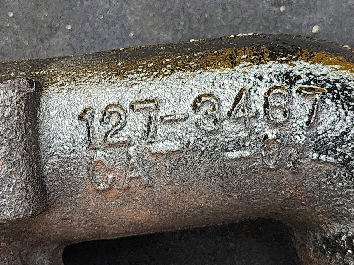 Caterpillar 3126 Diesel Engine Exhaust Manifold For Sale, End Exhaust Manifold Part # 127-3467 CAT -01-