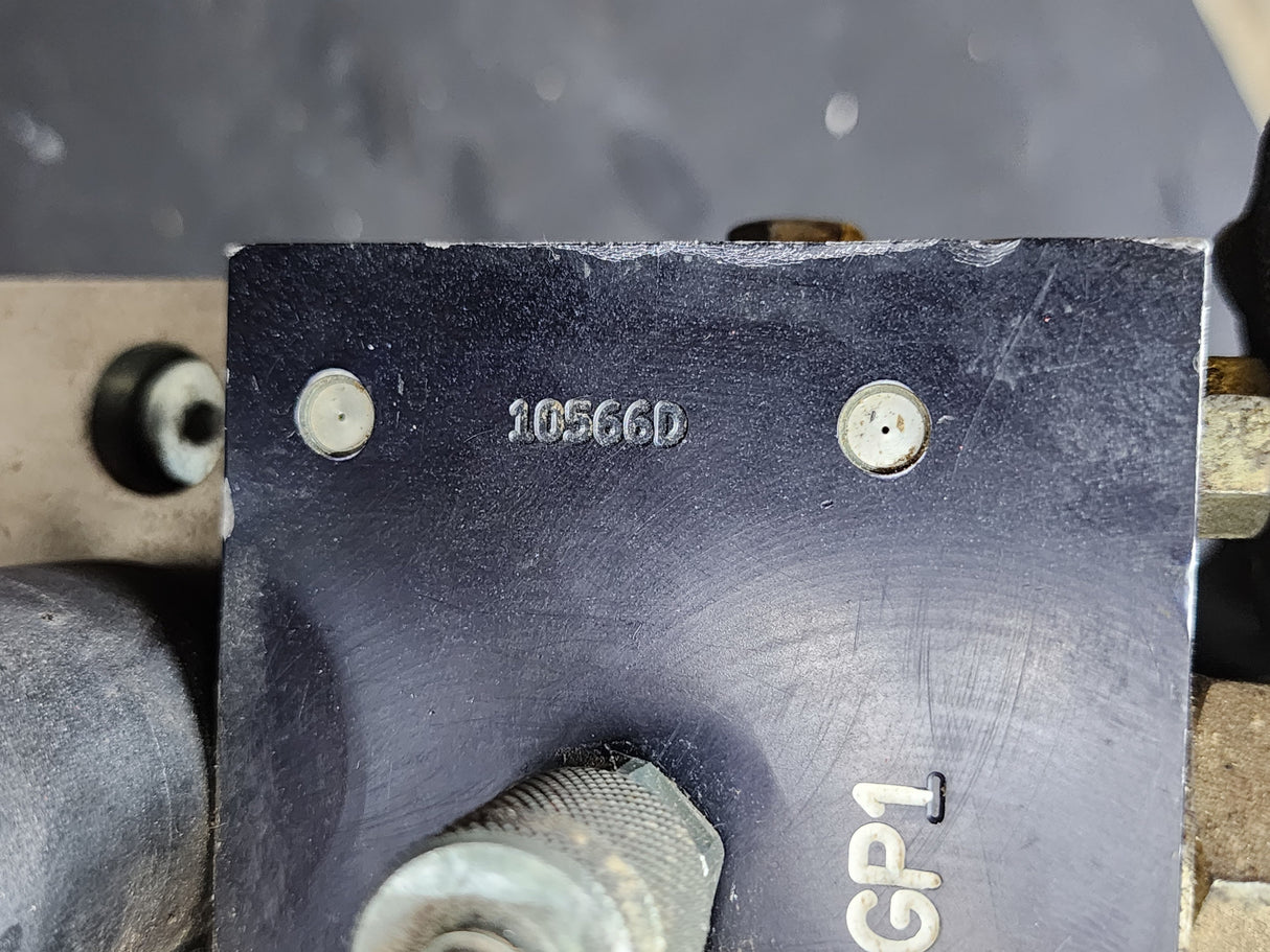 HYDRA-FORCE Hydraulic Control Valve Manifold Assembly 10655615-001, 24VDC