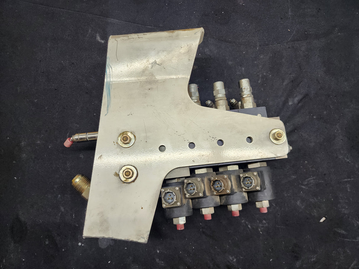 HYDRA-FORCE Hydraulic Control Valve Manifold Assembly 10655615-001, 24VDC