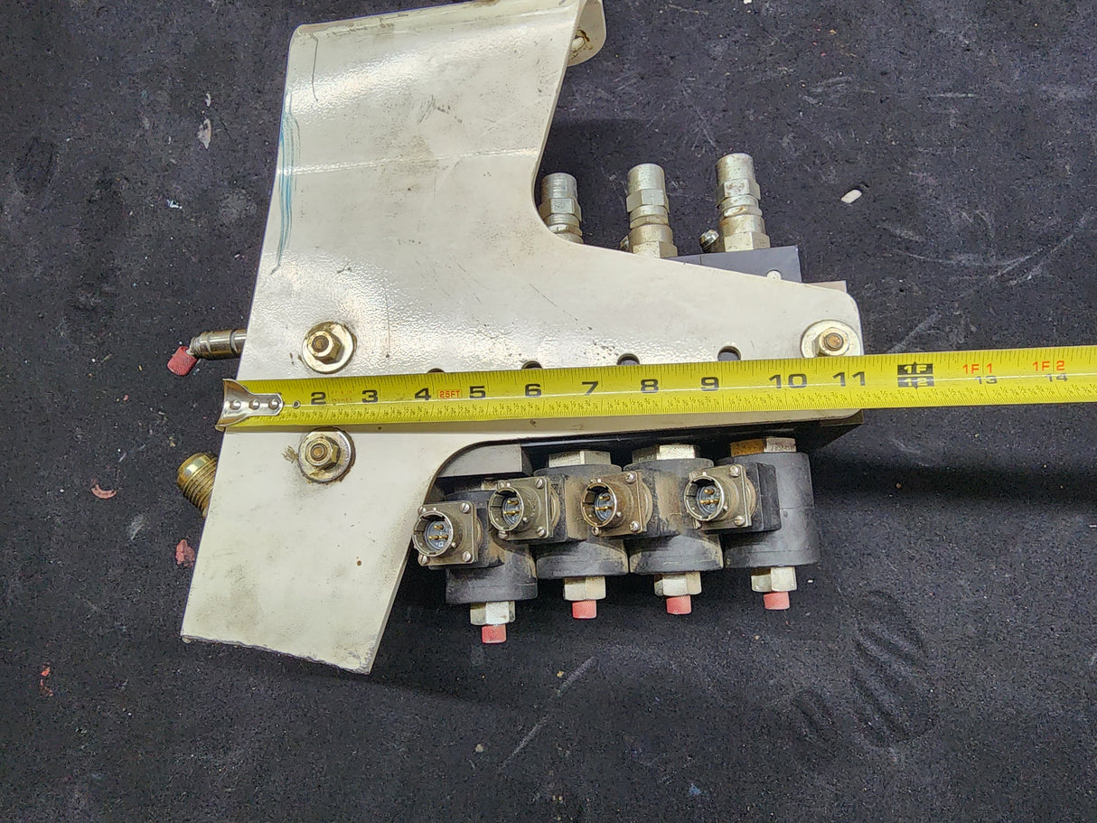 HYDRA-FORCE Hydraulic Control Valve Manifold Assembly 10655615-001, 24VDC