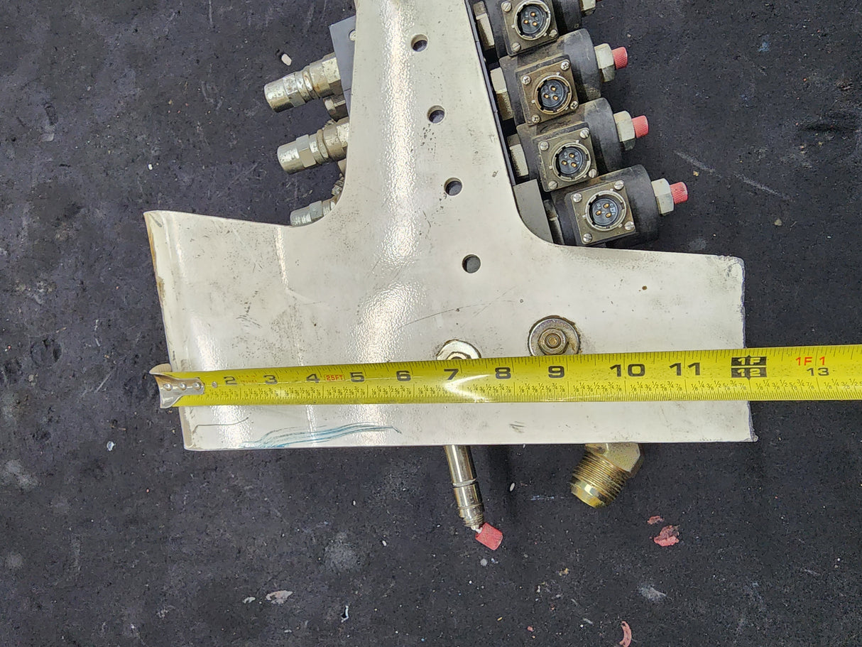 HYDRA-FORCE Hydraulic Control Valve Manifold Assembly 10655615-001, 24VDC