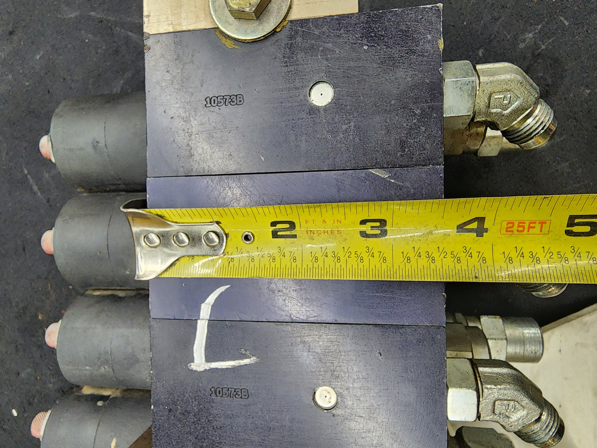 HYDRA-FORCE Hydraulic Control Valve Manifold Assembly 10655615-001, 24VDC