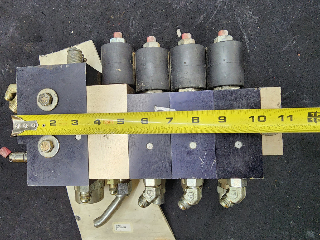 HYDRA-FORCE Hydraulic Control Valve Manifold Assembly 10655615-001, 24VDC