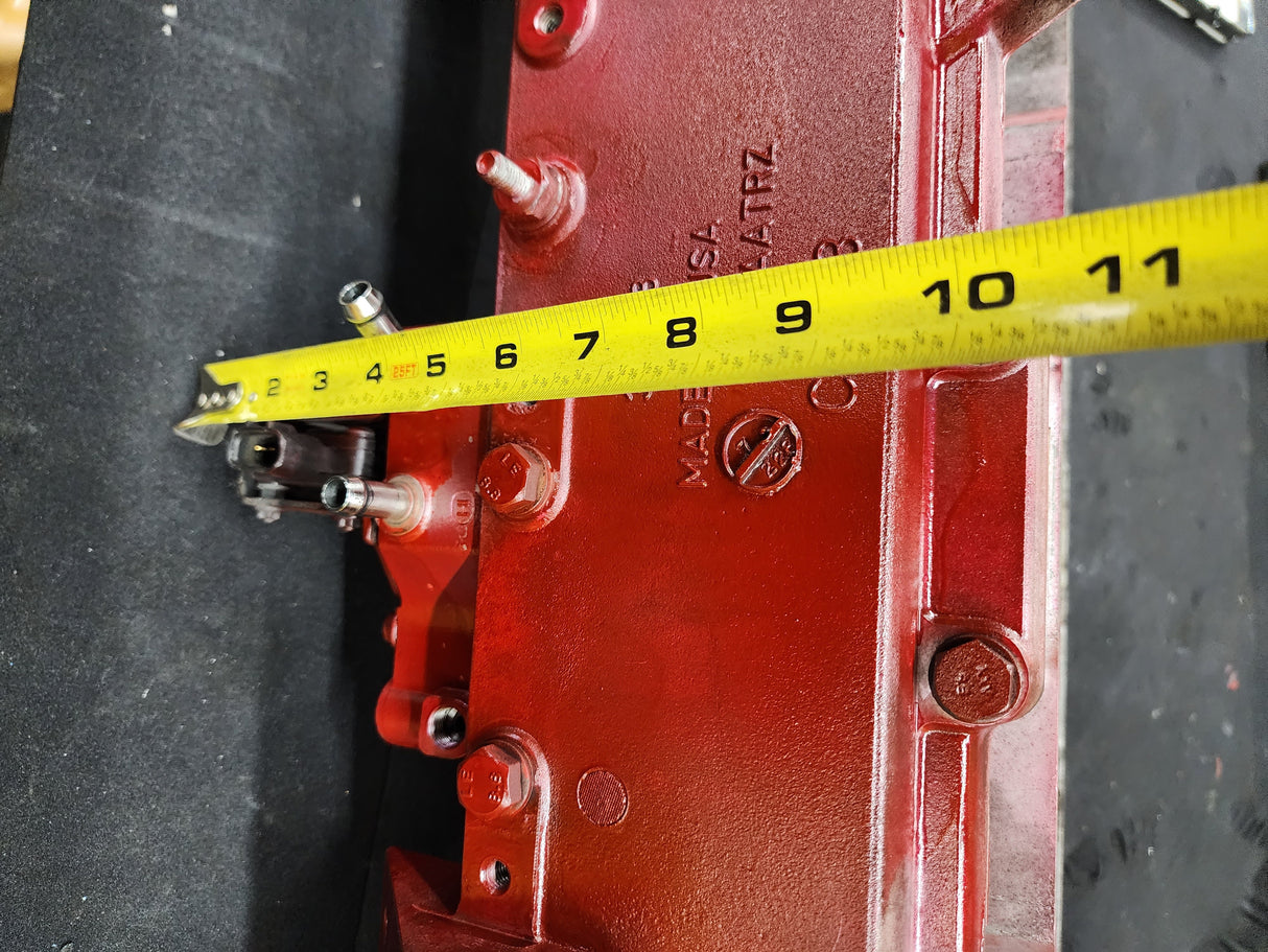 2008 Cummins ISM 410 Diesel Engine Rocker Arm Housing with Front Lifting Bracket, EGR Valve, Air Intake Manifold & Wire Harness