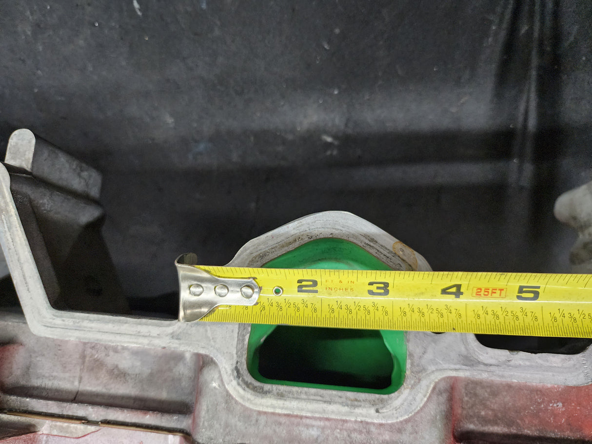 2008 Cummins ISM 410 Diesel Engine Rocker Arm Housing with Front Lifting Bracket, EGR Valve, Air Intake Manifold & Wire Harness