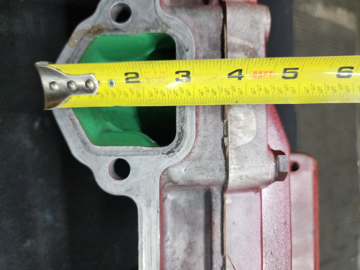 2008 Cummins ISM 410 Diesel Engine Rocker Arm Housing with Front Lifting Bracket, EGR Valve, Air Intake Manifold & Wire Harness