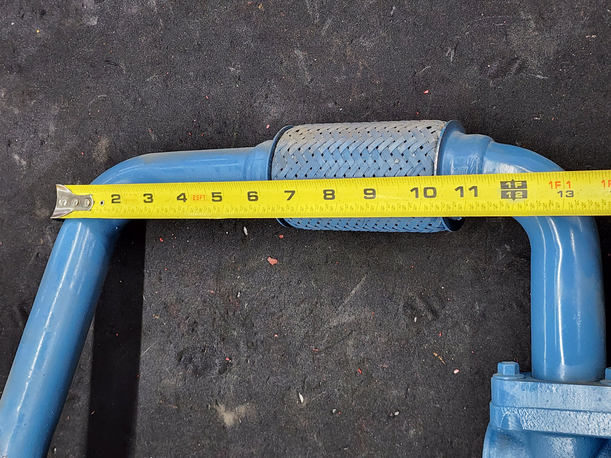 International DT466 EGR Cool Side Tube With EGR Housing For Sale